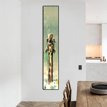 Charger l'image dans la galerie, Ornement de girafe de bulle - diamant rond complet - 25x115cm