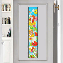 Charger l'image dans la galerie, Elfes et abeilles animaux - diamant rond complet - 25x115cm