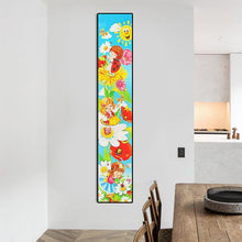 Charger l'image dans la galerie, Elfes et abeilles animaux - diamant rond complet - 25x115cm