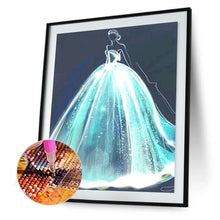 Charger l'image dans la galerie, Ensemble de fille de mariage - diamant rond complet - 30x40cm