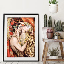 Charger l'image dans la galerie, Couple - diamant rond complet - 30x40cm