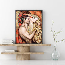 Charger l'image dans la galerie, Couple - diamant rond complet - 30x40cm