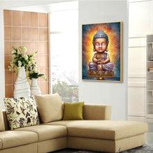 Charger l'image dans la galerie, Bouddha - diamant rond complet - 30x40cm