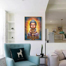 Charger l'image dans la galerie, Bouddha - diamant rond complet - 30x40cm