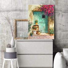Charger l'image dans la galerie, Porte ensoleillée - diamant rond complet - 30x40cm