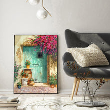 Charger l'image dans la galerie, Porte ensoleillée - diamant rond complet - 30x40cm