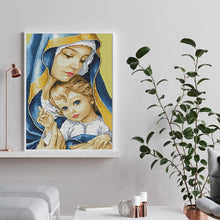 Charger l'image dans la galerie, Amour de mère - diamant rond complet - 30x40cm