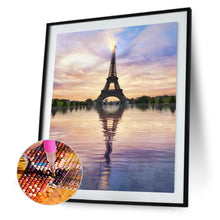 Charger l'image dans la galerie, Tour de fer - diamant rond complet - 30x40cm