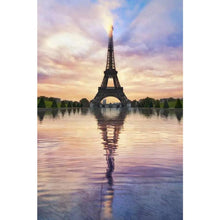 Charger l'image dans la galerie, Tour de fer - diamant rond complet - 30x40cm