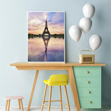 Charger l'image dans la galerie, Tour de fer - diamant rond complet - 30x40cm