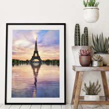 Charger l'image dans la galerie, Tour de fer - diamant rond complet - 30x40cm