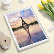 Charger l'image dans la galerie, Tour de fer - diamant rond complet - 30x40cm