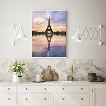 Charger l'image dans la galerie, Tour de fer - diamant rond complet - 30x40cm