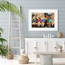 Charger l'image dans la galerie, Cartoon ladies - diamant rond complet - 40x30cm