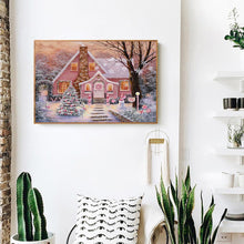 Charger l'image dans la galerie, Noël - diamant rond complet - 40x30cm