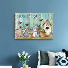 Charger l'image dans la galerie, Jardinage - diamant rond complet - 40x30cm