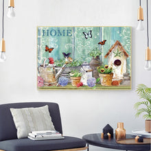 Charger l'image dans la galerie, Jardinage - diamant rond complet - 40x30cm