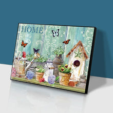 Charger l'image dans la galerie, Jardinage - diamant rond complet - 40x30cm