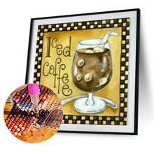 Charger l'image dans la galerie, Coupe - diamant rond complet - 30x30cm