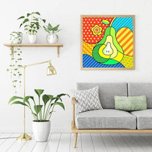 Charger l'image dans la galerie, Poire - diamant rond complet - 30x30cm