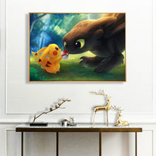 Charger l'image dans la galerie, Dessin animé mignon - diamant rond complet - 40x30cm