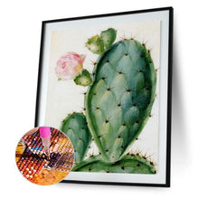 Charger l'image dans la galerie, Cactus - diamant rond complet - 30x40cm