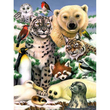 Charger l'image dans la galerie, Animal - diamant rond complet - 30x40cm