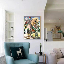 Charger l'image dans la galerie, Animal - diamant rond complet - 30x40cm