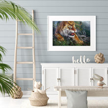 Charger l'image dans la galerie, Tigre - diamant rond complet - 40x30cm