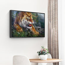 Charger l'image dans la galerie, Tigre - diamant rond complet - 40x30cm