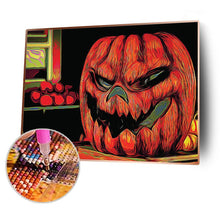 Charger l'image dans la galerie, Citrouille - diamant rond complet - 30x40cm