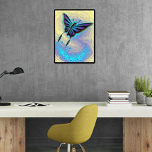 Charger l'image dans la galerie, Papillon - diamant rond complet - 30x40cm