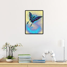 Charger l'image dans la galerie, Papillon - diamant rond complet - 30x40cm