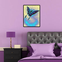 Charger l'image dans la galerie, Papillon - diamant rond complet - 30x40cm