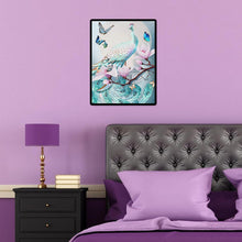 Charger l'image dans la galerie, Paon - diamant rond complet - 30x40cm