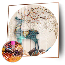Charger l'image dans la galerie, Cerf - diamant rond complet - 40x40cm