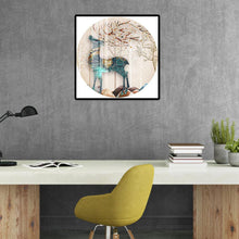 Charger l'image dans la galerie, Cerf - diamant rond complet - 40x40cm