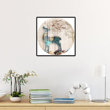 Charger l'image dans la galerie, Cerf - diamant rond complet - 40x40cm