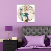 Charger l'image dans la galerie, Cerf - diamant rond complet - 40x40cm