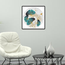 Charger l'image dans la galerie, Feuille de lotus - diamant rond complet - 40x40cm