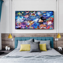 Charger l'image dans la galerie, Ensemble de couleur de souris de dessin animé - diamant rond complet - 80x40cm