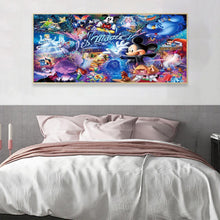 Charger l'image dans la galerie, Ensemble de couleur de souris de dessin animé - diamant rond complet - 80x40cm