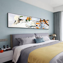 Charger l'image dans la galerie, Oiseau de branche - diamant rond complet - 80x30cm