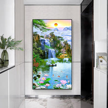 Charger l'image dans la galerie, Fantasy nature set - diamant rond complet - 45x85cm