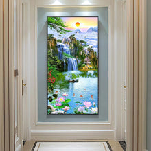 Charger l'image dans la galerie, Fantasy nature set - diamant rond complet - 45x85cm