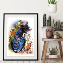 Charger l'image dans la galerie, Souris drôle - diamant rond complet - 30x40cm