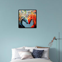 Charger l'image dans la galerie, Cheval de fantaisie - diamant rond complet - 40x40cm