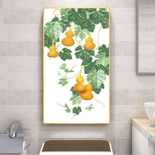 Charger l'image dans la galerie, 45x85cm vigne de calebasse - diamant rond complet - 45x85cm