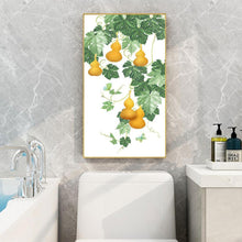 Charger l'image dans la galerie, 45x85cm vigne de calebasse - diamant rond complet - 45x85cm