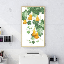 Charger l'image dans la galerie, 45x85cm vigne de calebasse - diamant rond complet - 45x85cm